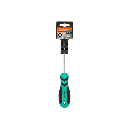 Отвертка TORX TT25H*100мм, с отверстием, CrV магнитный наконечник Sturm!