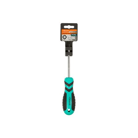 Отвертка TORX TT27H*100мм, с отверстием, CrV магнитный наконечник Sturm!