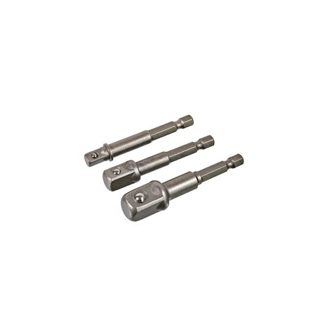Набор адаптеров для торцевых головок 3 шт., 1/4", 3/8", 1/2" Sturm!