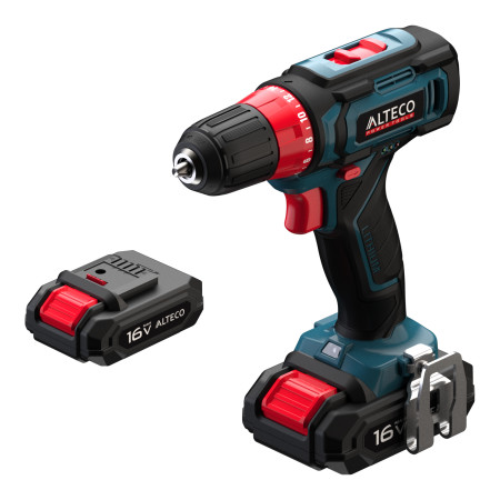 Аккумуляторная дрель шуруповёрт CD 16-30 2х1,5 Ah ALTECO