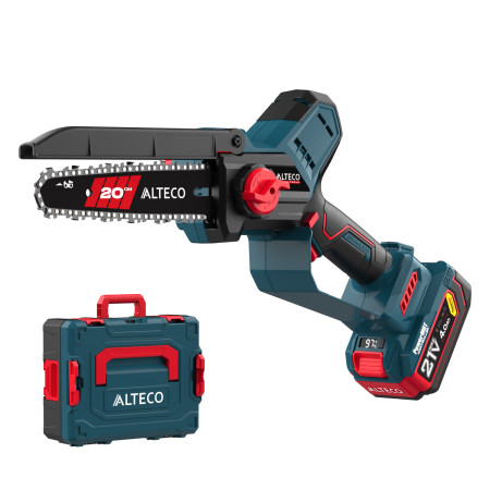 Бесщеточная аккумуляторная цепная мини-пила CMC 21-20 BL (1x4A•h PowerMGT) ALTECO