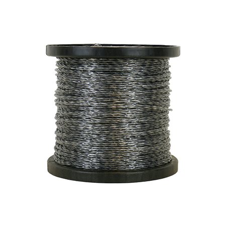 Леска для триммера, d=2.4мм, l=120м, круч. Квадрат METAL CORD, бобина, Sturm!