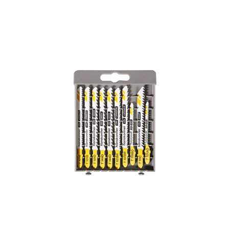 Пилки для лобз.10шт T119BO,T111C,T101D,T101AO + (T101B,T144D,T101BR)х2,Hanskonner