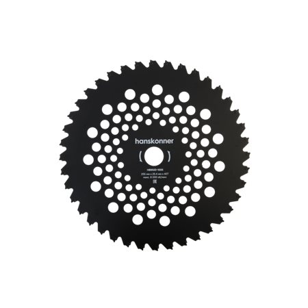 Фреза для бензотрим., Strong 255мм x 25,4x40, с тверд. Напайк., Hanskonner