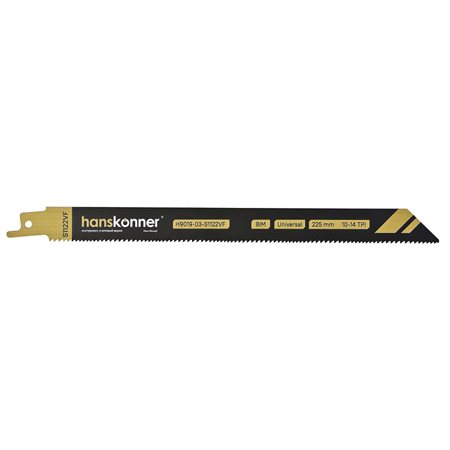 Полотна для сабельных пил Hanskonner H9019-03-S1122VF