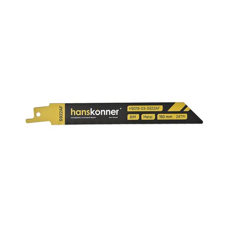 Полотна для сабельных пил Hanskonner H9019-03-S922AF