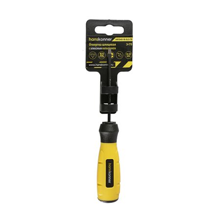 Отвертка Hanskonner HK1040-16-SL3-75