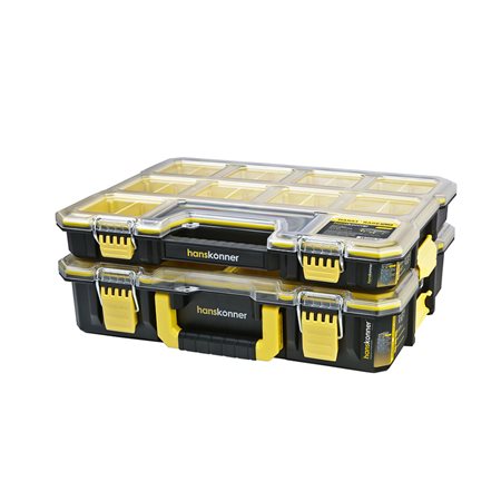 HSP2KIT Комплект органайзеров 2шт DUALKIT система хранения HANSTORAGE PLUS, 440x354x170мм
