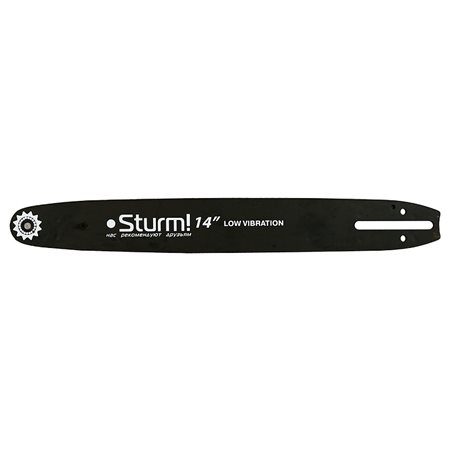 Пильная шина 14" Sturm! Паз 1,1мм, 3/8", 52зв, хвостовик PO (OREGON K041/A041)