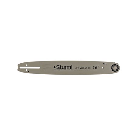 Пильная шина 16" Sturm! Паз 1,3мм, 0,325", 64 зв