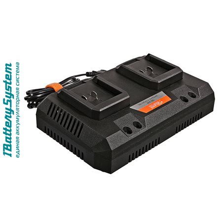 SBC20M зарядное устройство Sturm! 18В,1BatterySystem, 2 x 4,5 А для двух батарей